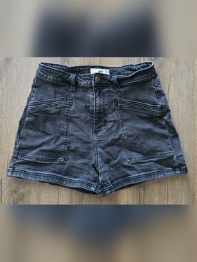 Vans Women's Black Denim Shorts
